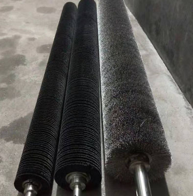 50mm Diameter Wire Drawing Machine Derusting Wire Brush Roller