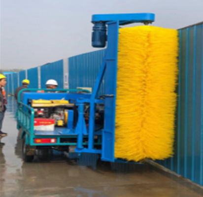 Nylon Wire Construction Site Cleaning Truck Highway Guardrail Cleaning Brush