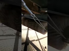 Penyapu Sabuk Non-Bertenaga untuk Tambang Batubara OEM Sikat Roller Pasif yang Dapat Disesuaikan