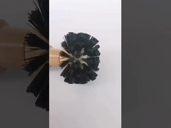 Mesin Kopi Powder Bowl Pembersih Sikat Genggam Kayu Solid